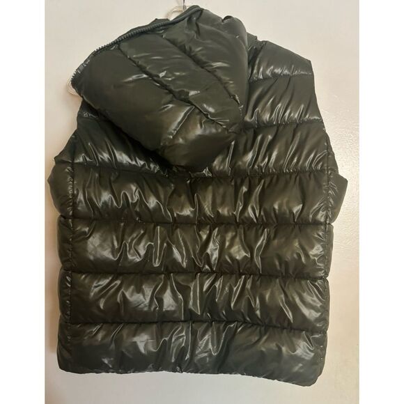 Save The Duck Romina Puffer Vest in Dusty Olive Size 3/ L / Pristine - Picture 7 of 7